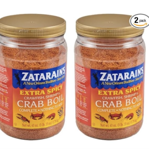 Zatarain's Extra Spicy Crawfish, Shrimp & Crab Boil, 63 oz (Pack of 2)